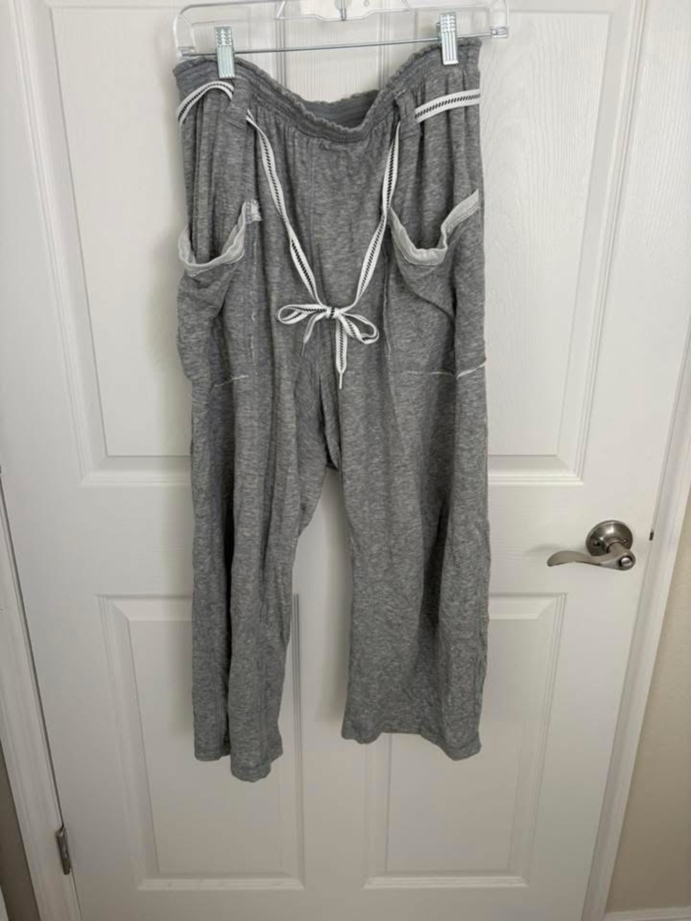 We The Free Gray Track Joggers